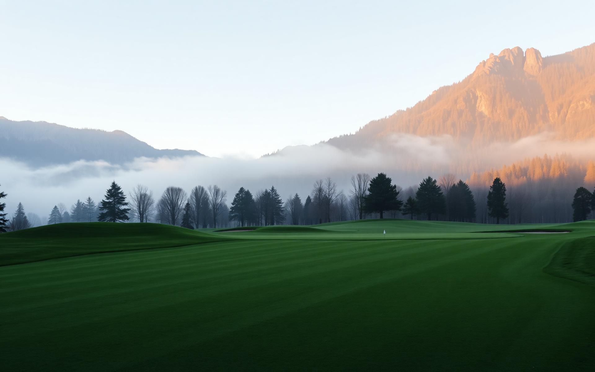 Golf Gerre Losone al mattino